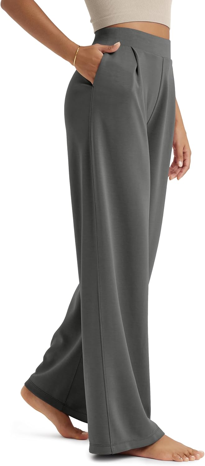 Modal Soft Wide Leg Casual Pants