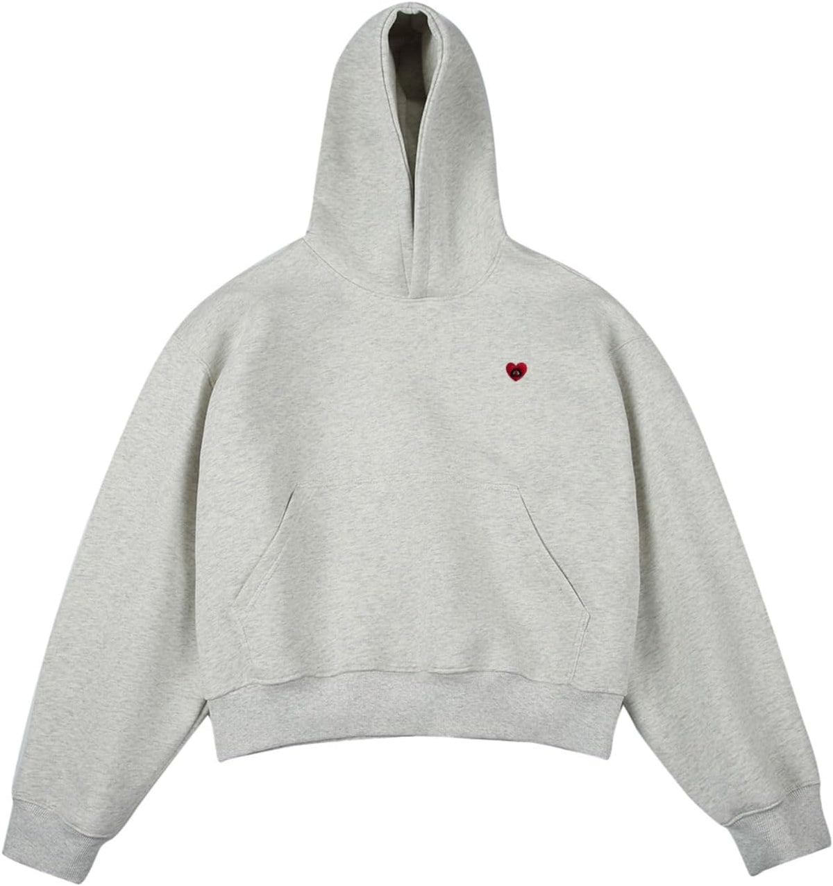 Stylish Boxy Cropped Pullover Hoodie
