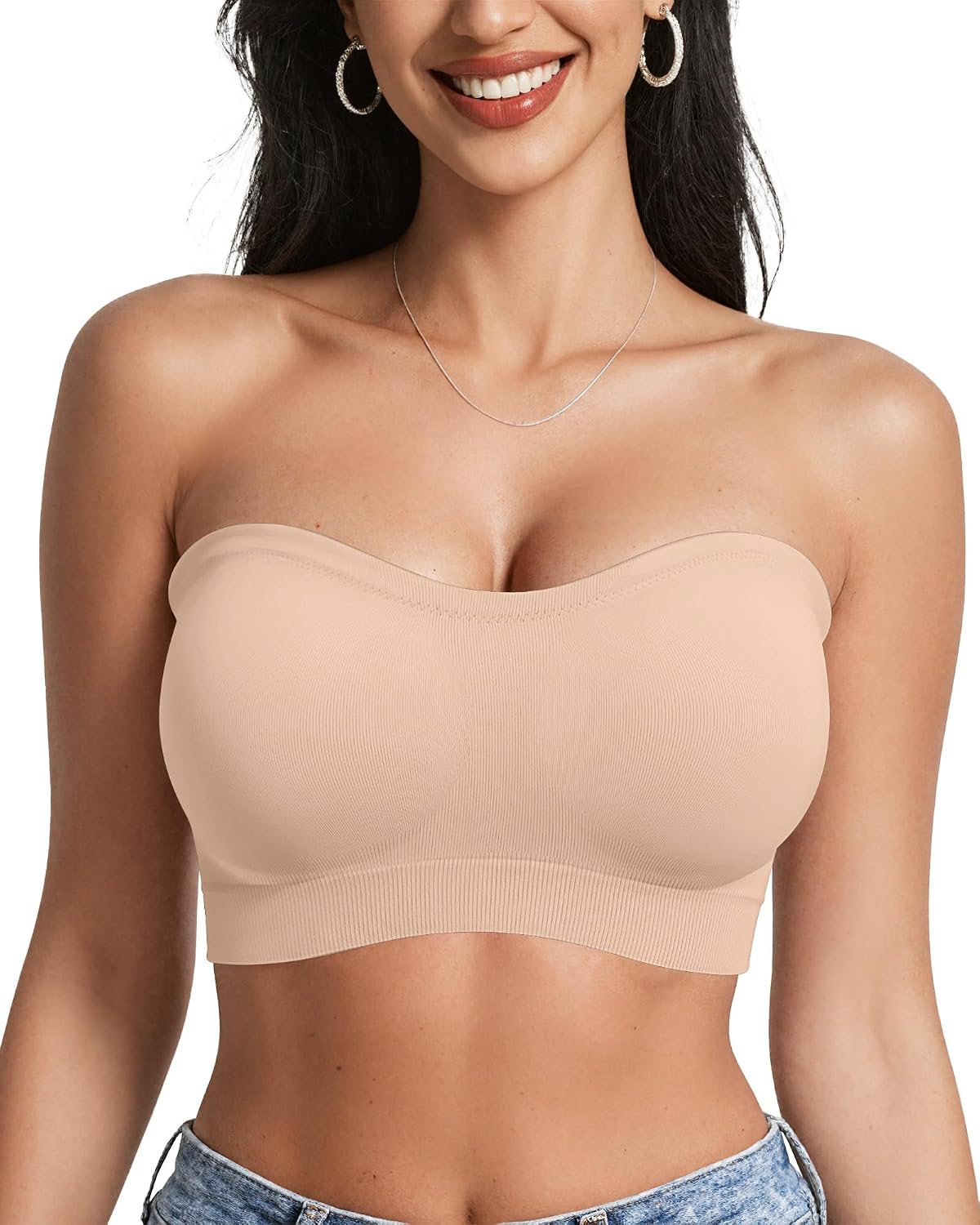 Seamless Comfort Strapless Bras