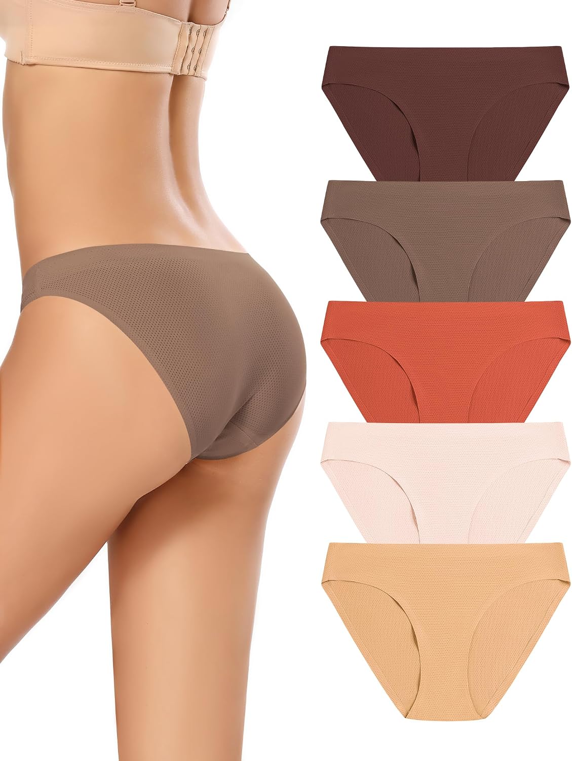 Seamless Breathable Bikini Underwear
