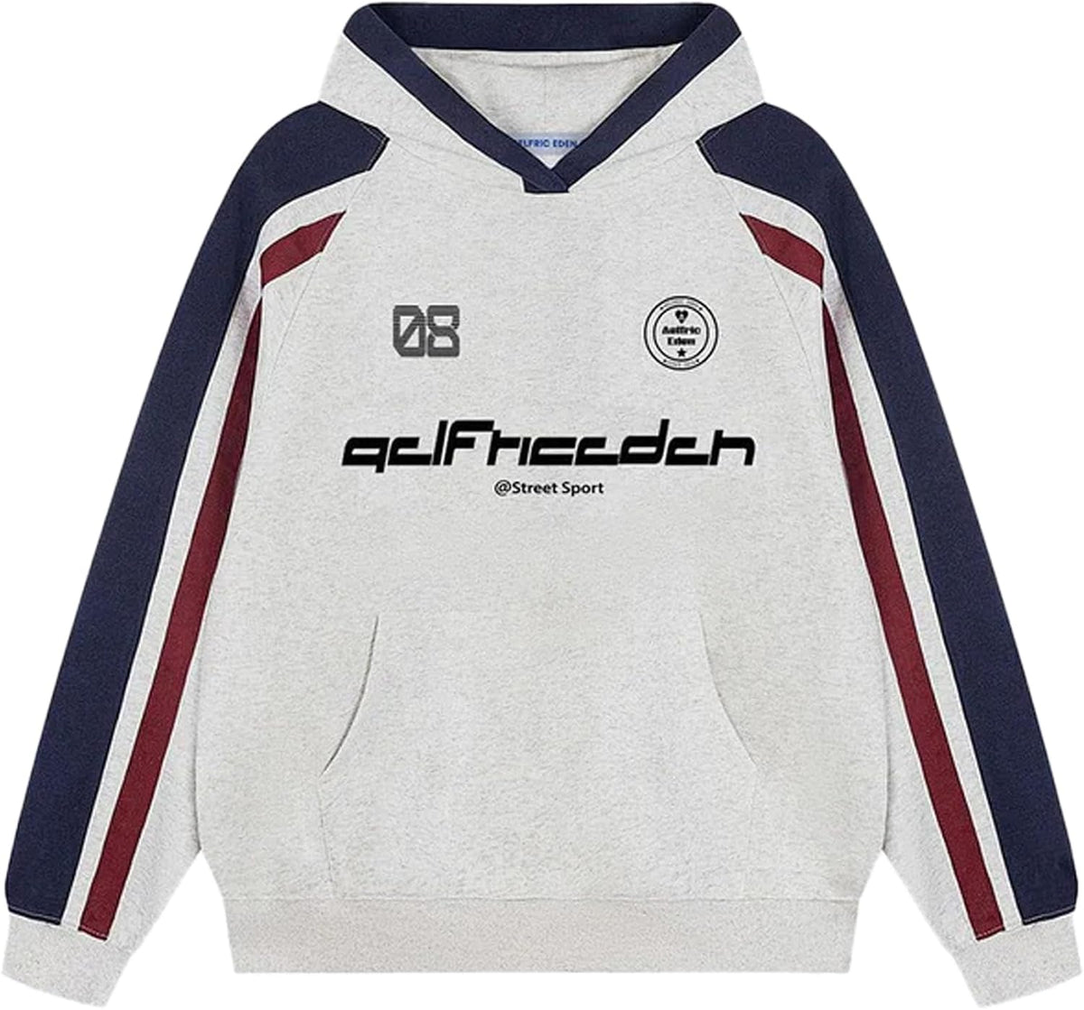 Vintage Graphic Oversized Hoodie