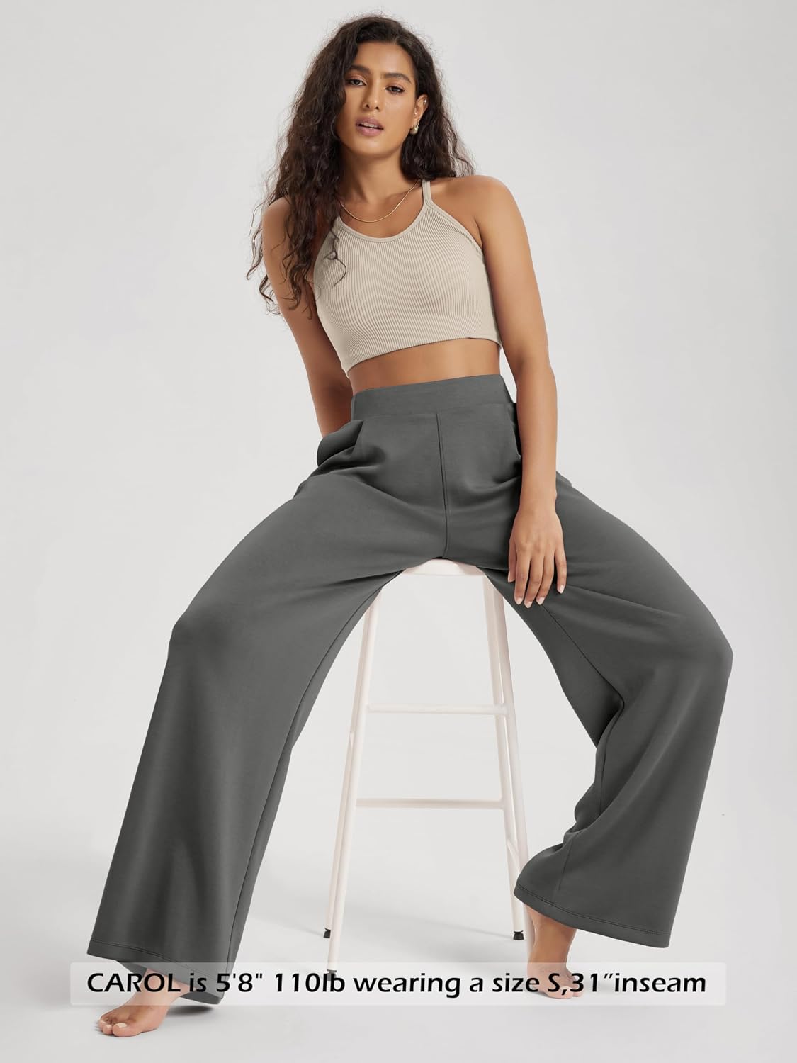 Modal Soft Wide Leg Casual Pants